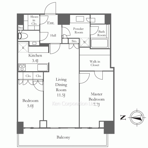 Property Blueprint /rent/tokyoapartment/search/results/196928/2020080541.html