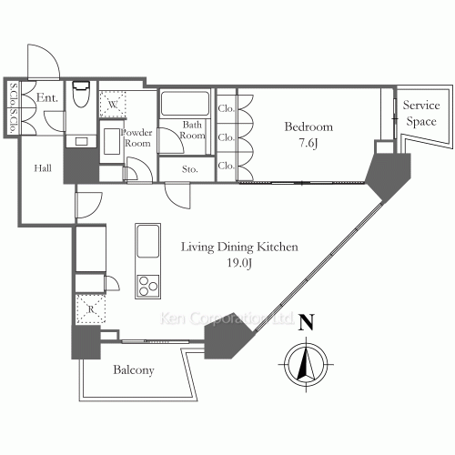 Property Blueprint /rent/tokyoapartment/search/results/196928/2020080598.html