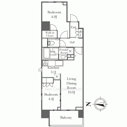 Property Blueprint /rent/tokyoapartment/search/results/197032/2020080970.html