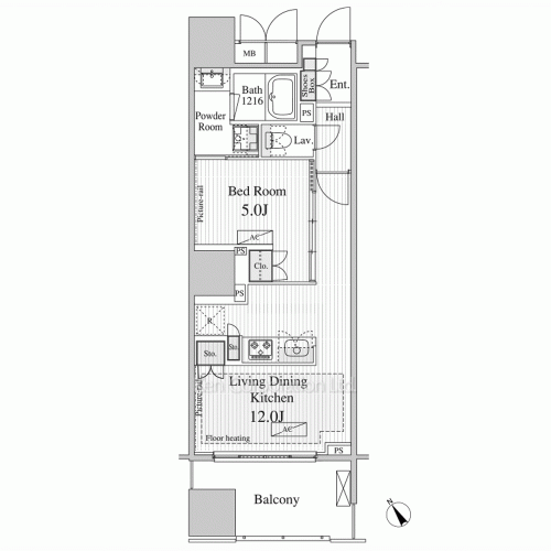 Property Blueprint /rent/tokyoapartment/search/results/183783/2020110164.html