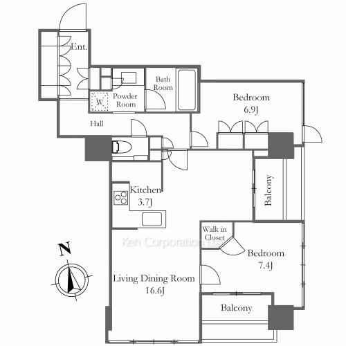 Property Blueprint /rent/tokyoapartment/search/results/175045/2020110392.html