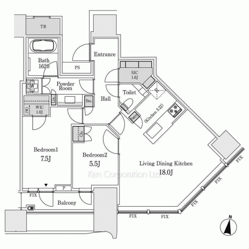 Property Blueprint /rent/tokyoapartment/search/results/197616/2020120644.html