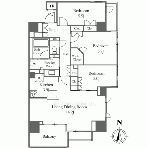 Property Blueprint /rent/tokyoapartment/search/results/181303/2021010001.html
