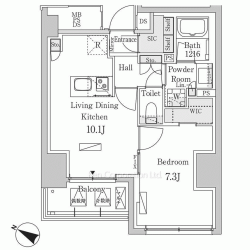 Property Blueprint /rent/tokyoapartment/search/results/198284/2021010831.html