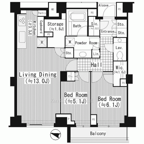 Property Blueprint /rent/tokyoapartment/search/results/183256/2021020441.html
