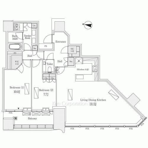 Property Blueprint /rent/tokyoapartment/search/results/197616/2021020844.html