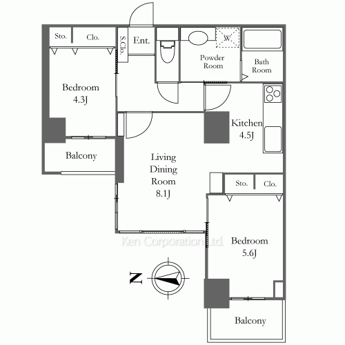 Property Blueprint /rent/tokyoapartment/search/results/165176/2021021030.html