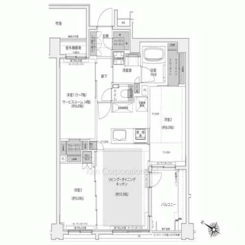 Property Blueprint /rent/yokohamaapartment/search/results/198655/2021021087.html