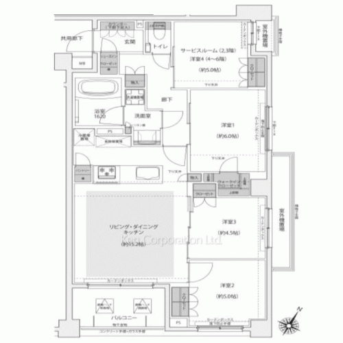 Property Blueprint /rent/yokohamaapartment/search/results/198655/2021021115.html