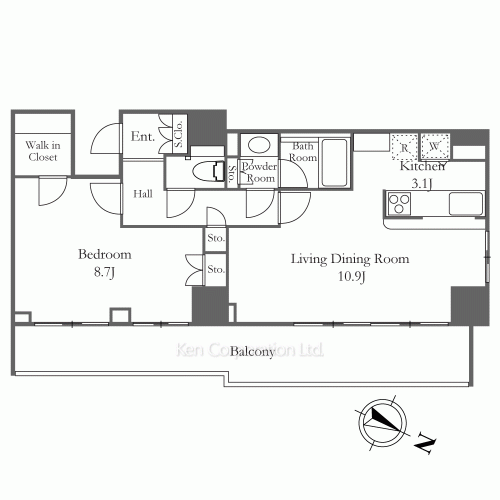 Property Blueprint /rent/tokyoapartment/search/results/122816/2021100001.html