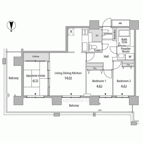 Property Blueprint /rent/tokyoapartment/search/results/198878/2021100286.html