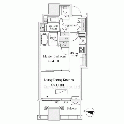 Property Blueprint /rent/tokyoapartment/search/results/197616/2021100563.html