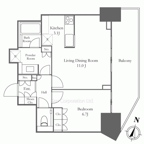 Property Blueprint /rent/tokyoapartment/search/results/201092/2021110794.html