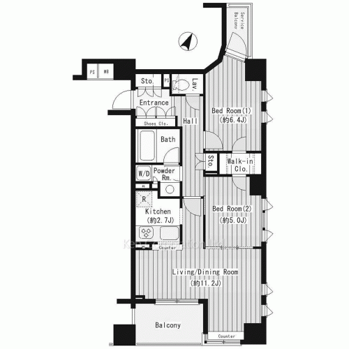 Property Blueprint /rent/tokyoapartment/search/results/137056/2022010068.html