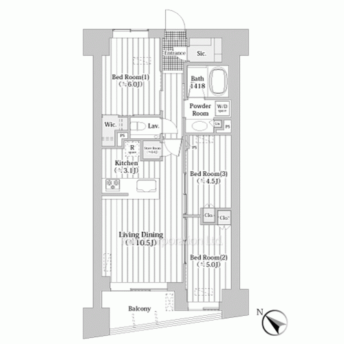Property Blueprint /rent/tokyoapartment/search/results/197642/2022010069.html