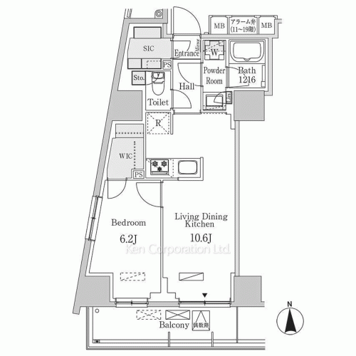 Property Blueprint /rent/tokyoapartment/search/results/201354/2022010195.html