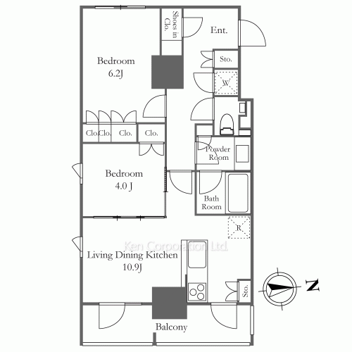 Property Blueprint /rent/tokyoapartment/search/results/200599/2022020222.html