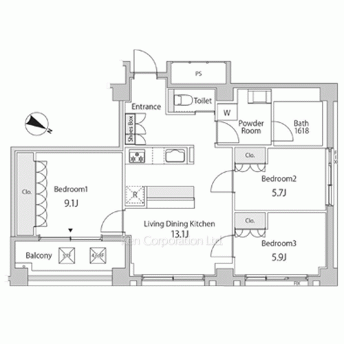Property Blueprint /rent/tokyoapartment/search/results/201751/2022020824.html
