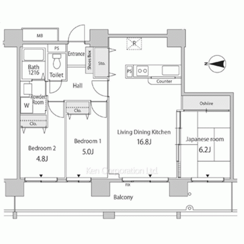 Property Blueprint /rent/tokyoapartment/search/results/198878/2022030293.html
