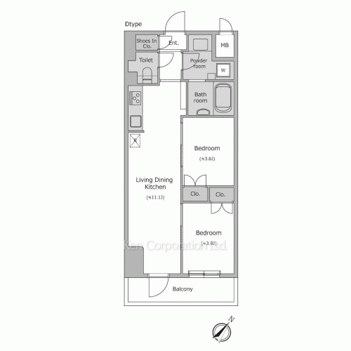 Property Blueprint /rent/tokyoapartment/search/results/202525/2022070425.html