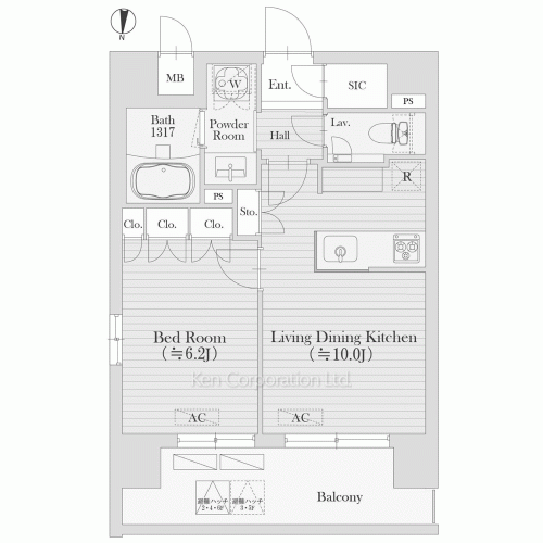 Property Blueprint /rent/tokyoapartment/search/results/203688/2022090740.html