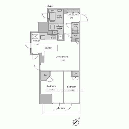 Property Blueprint /rent/tokyoapartment/search/results/202525/2022100126.html