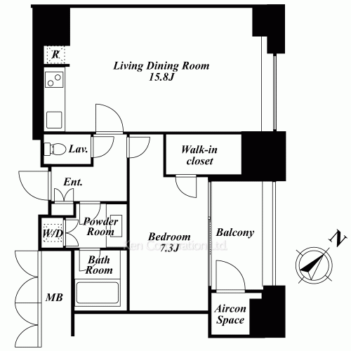 Platine Nishi-shinjuku Floor Plan