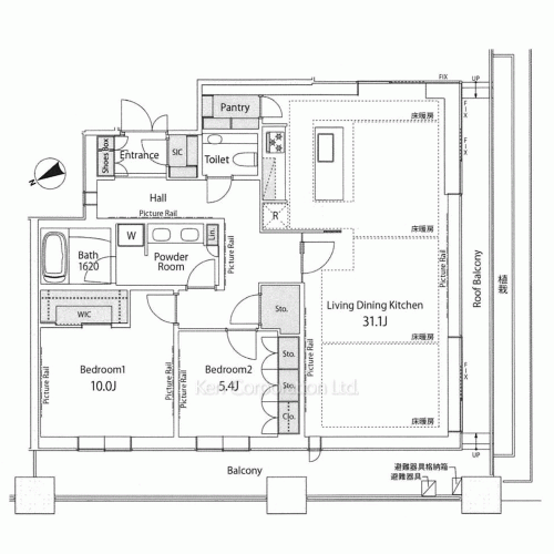 Property Blueprint /rent/tokyoapartment/search/results/204451/2022111005.html