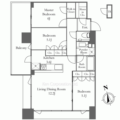 Property Blueprint /rent/tokyoapartment/search/results//2022120610.html
