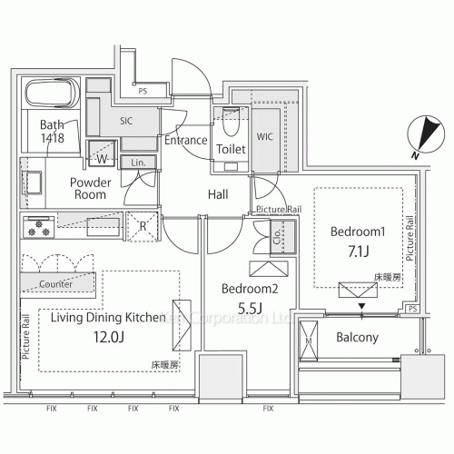 Property Blueprint /rent/tokyoapartment/search/results/201481/2023010912.html