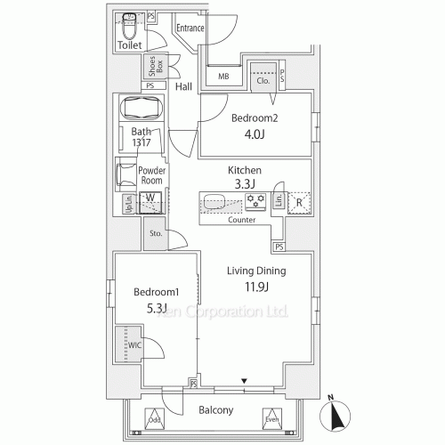 Property Blueprint /rent/tokyoapartment/search/results/205142/2023020433.html