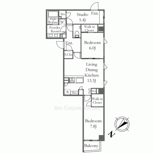 Property Blueprint /rent/tokyoapartment/search/results/204419/2023020605.html