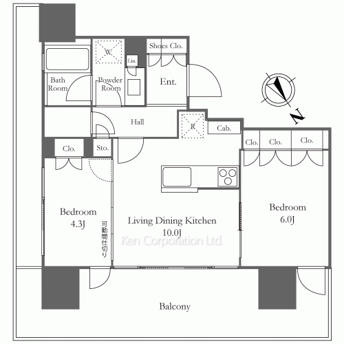 Property Blueprint /rent/tokyoapartment/search/results/173651/2023040096.html