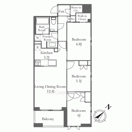 Property Blueprint /rent/tokyoapartment/search/results/205018/2023040527.html