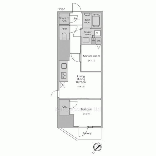 Property Blueprint /rent/tokyoapartment/search/results/202525/2023060535.html