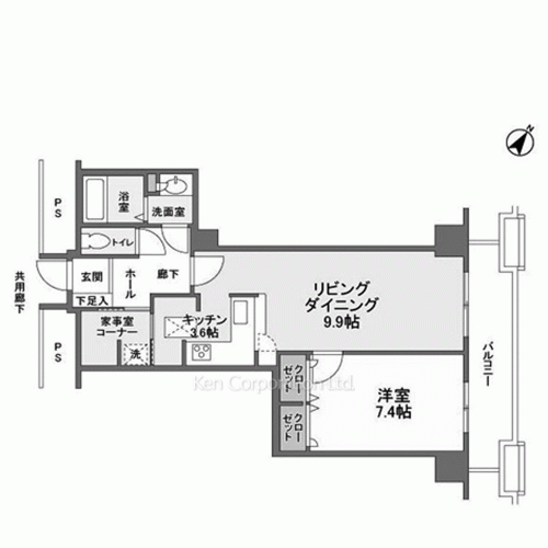 Property Blueprint /rent/tokyoapartment/search/results//2023110167.html