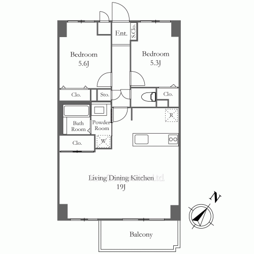 Property Blueprint /rent/tokyoapartment/search/results/203657/2023110444.html