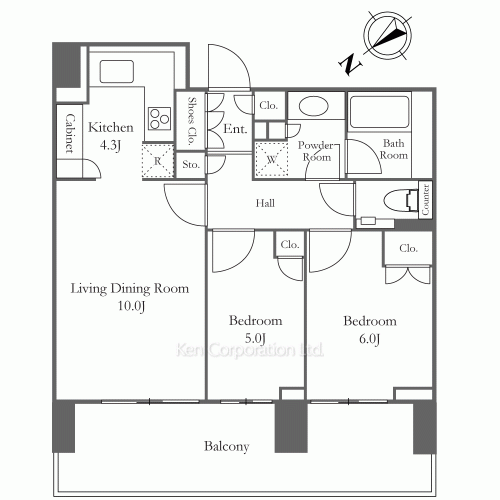 Property Blueprint /rent/tokyoapartment/search/results/207255/2024010186.html