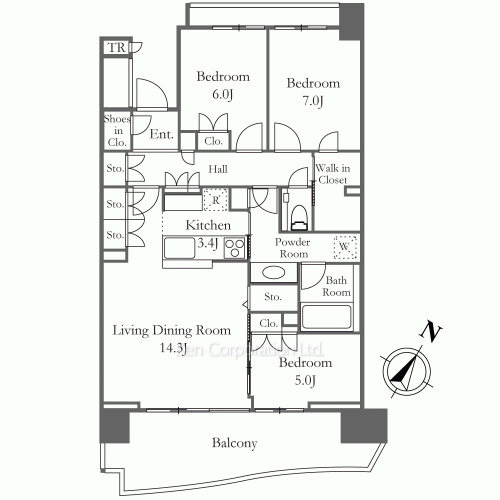 Property Blueprint /rent/tokyoapartment/search/results/206791/2024010347.html