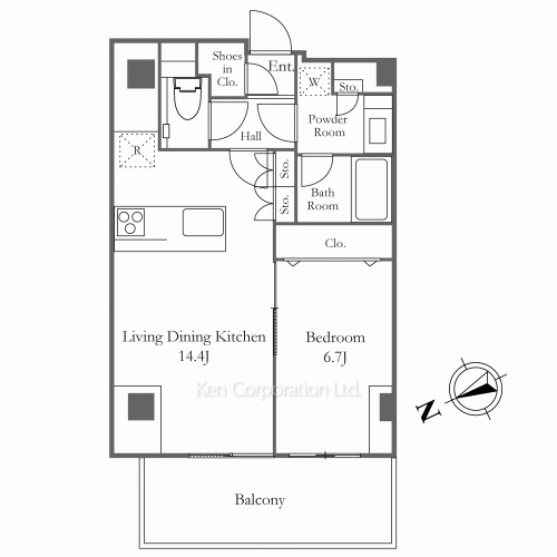 Property Blueprint /rent/tokyoapartment/search/results/208096/2024010457.html