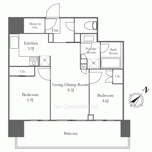 Property Blueprint /rent/tokyoapartment/search/results/207457/2024020220.html