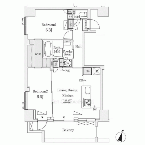 Property Blueprint /rent/tokyoapartment/search/results/208322/2024020411.html