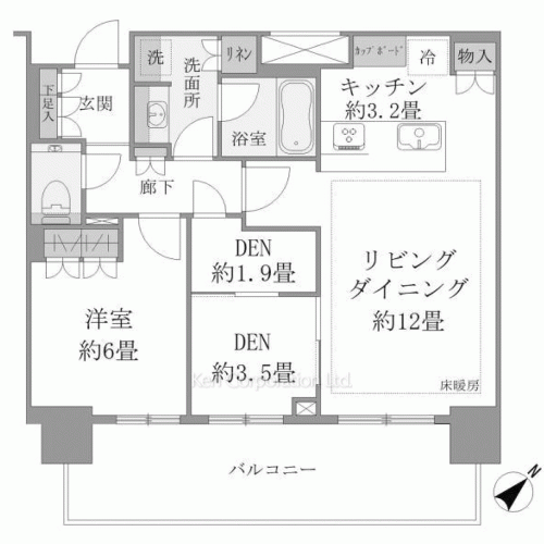 Property Blueprint /rent/tokyoapartment/search/results/206461/2024020694.html