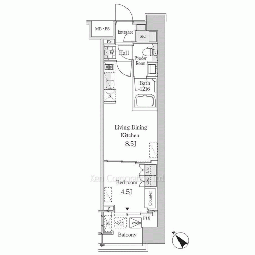 Property Blueprint /rent/tokyoapartment/search/results/208353/2024020746.html