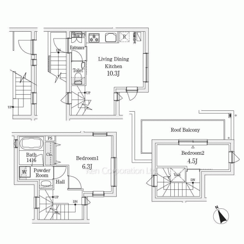 Property Blueprint /rent/tokyoapartment/search/results/208447/2024020889.html