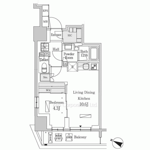Property Blueprint /rent/tokyoapartment/search/results/208544/2024030182.html