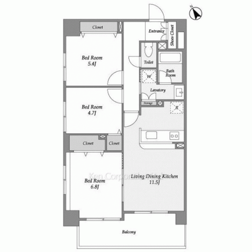 Amour Yokohama for rent Yokohama Apartments Ken Corporation Ltd.