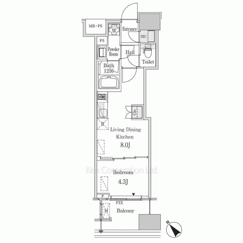 Property Blueprint /rent/tokyoapartment/search/results/208353/2024030887.html