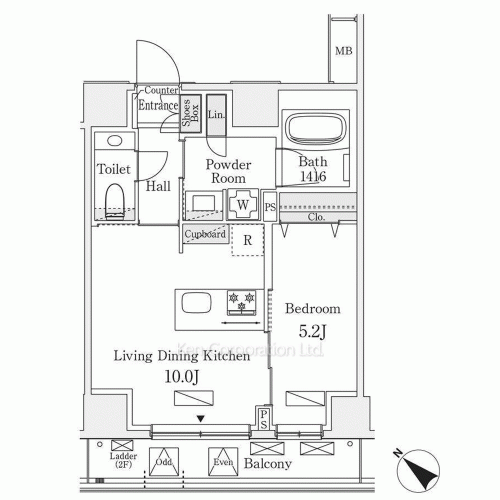 Property Blueprint /rent/tokyoapartment/search/results/208813/2024040033.html