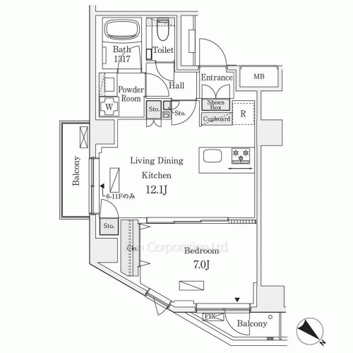 Property Blueprint /rent/tokyoapartment/search/results/208813/2024040048.html